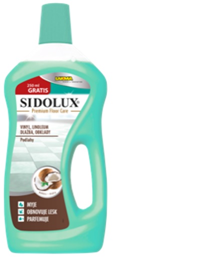 SIDOLUX PREMIUM FLOOR CARE KOKOS MÁTA Vinyl, linoleum, dlažbu, obklady